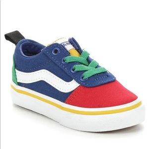 NWOT Toddler Multicolor Vans